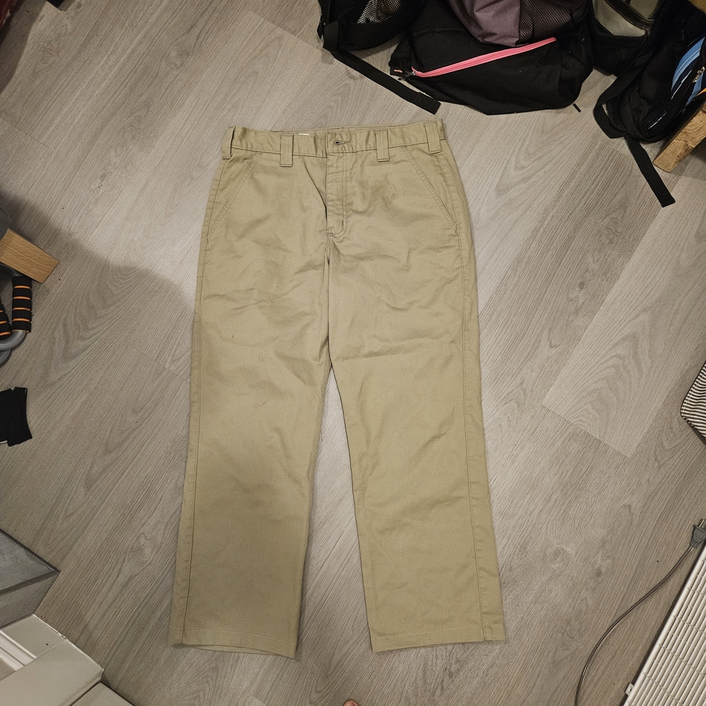 Carhartt Men’s Khaki Straight-Leg Chinos - Tan
